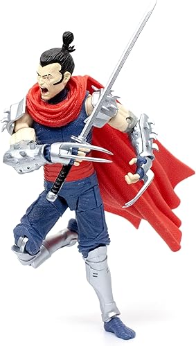 Miniatura 3 de The Loyal Subjects Teenage Mutant Ninja Turtles BST AXN IDW Inspired Shredder Comic Villain Figura de acción de 6 pulgadas, multicolor