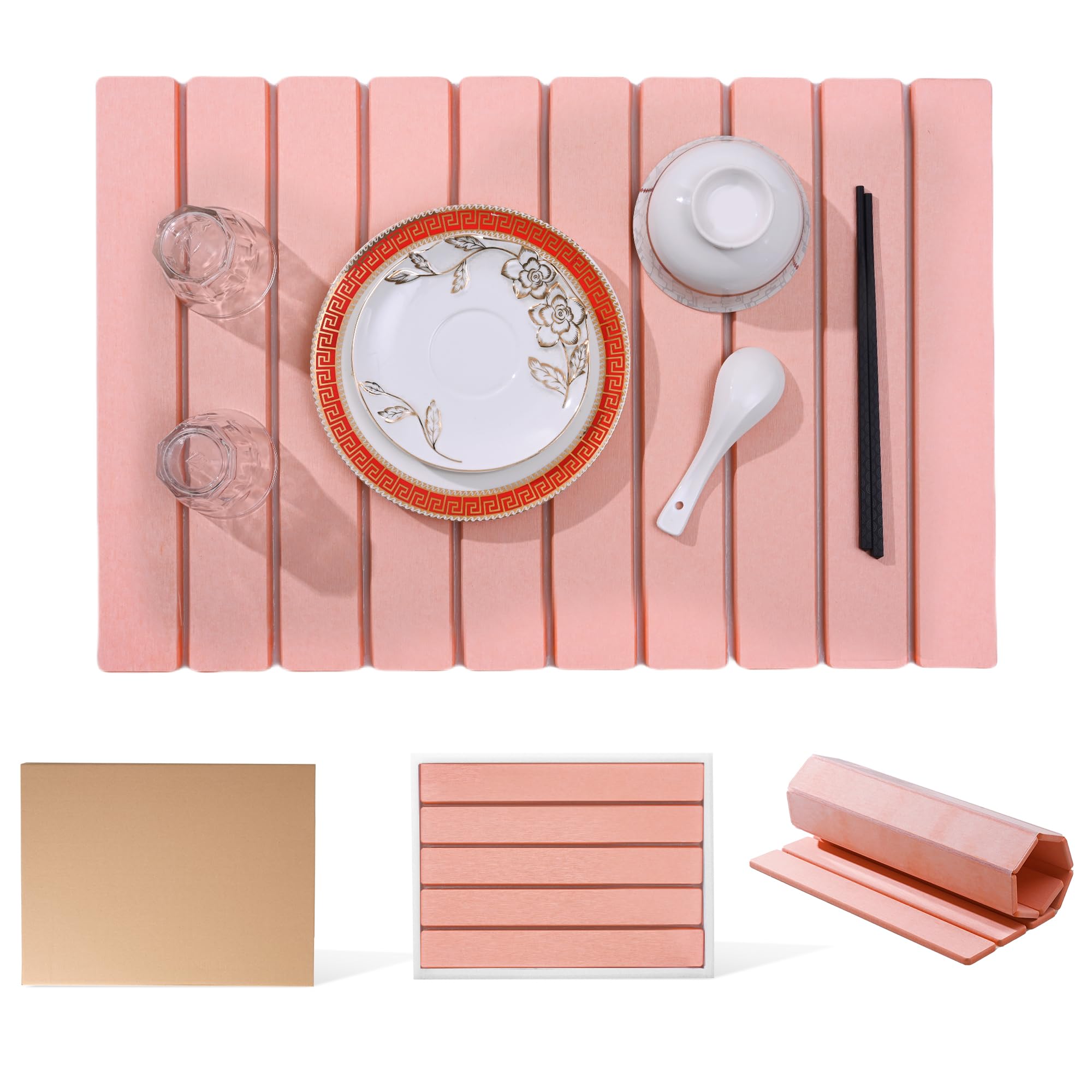 Drying Stone for Kitchen Counter, Dish Drying Stone Mat, 24