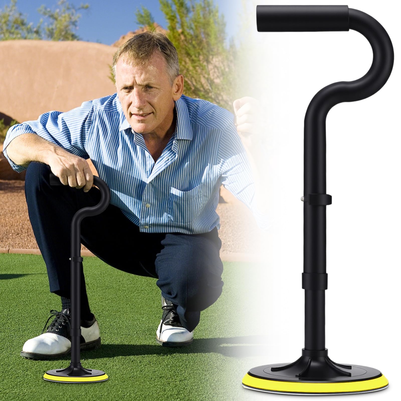 Mobility Aids Tool Adjustable Standing Aids & Supports Assist Devices to Help Get up from Floor for Seniors, Stand Assist Aid for Elderly, Rising Indoors, Garden, Housework