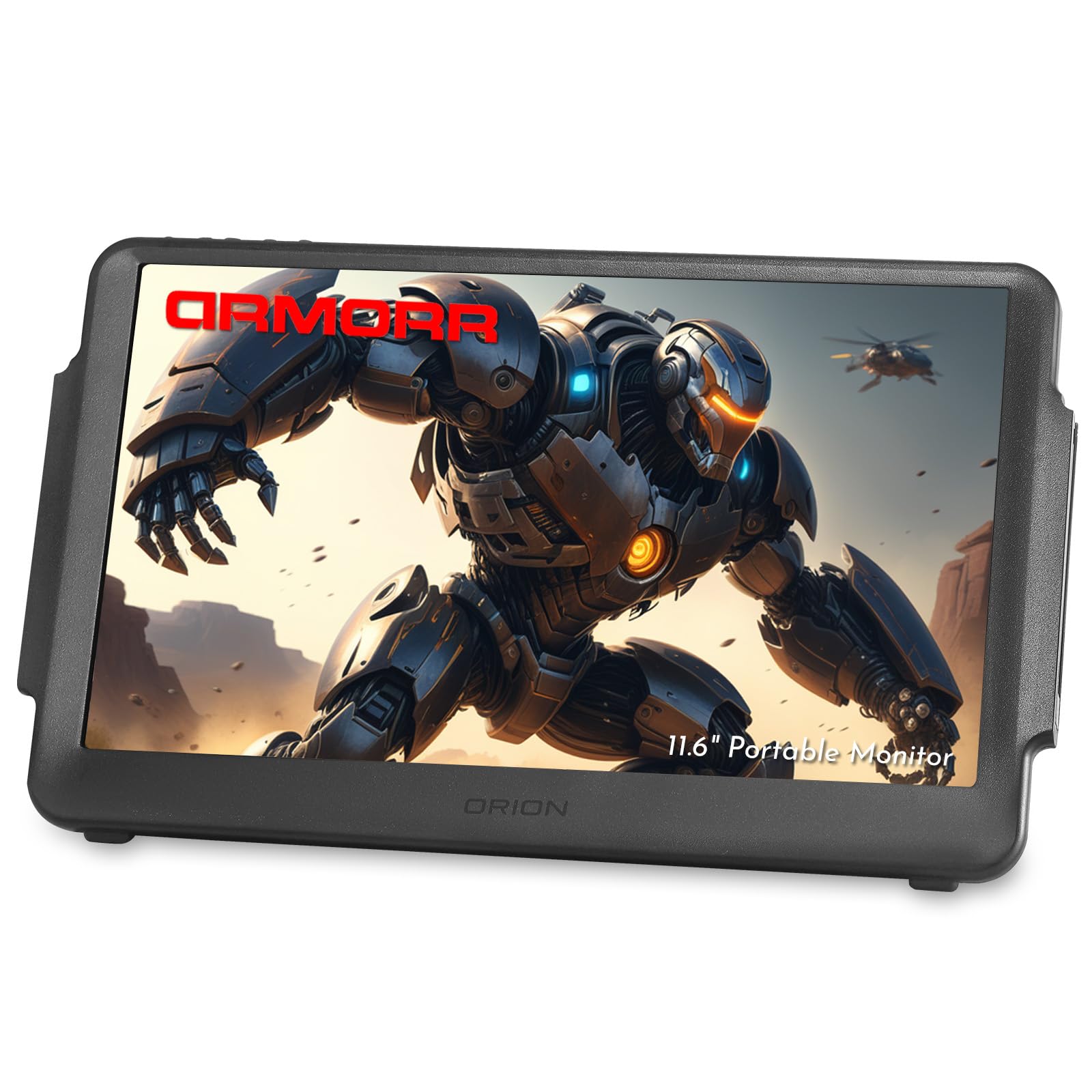 Orion Schermo IPS per Monitor Portatile da 11,6 pollici Orion con USB Type-C e Ingresso HDMI per PS5, PS4, Xbox, PC, Laptop, Smartphone, Monitor da Gioco, Schermo Nintendo Switch