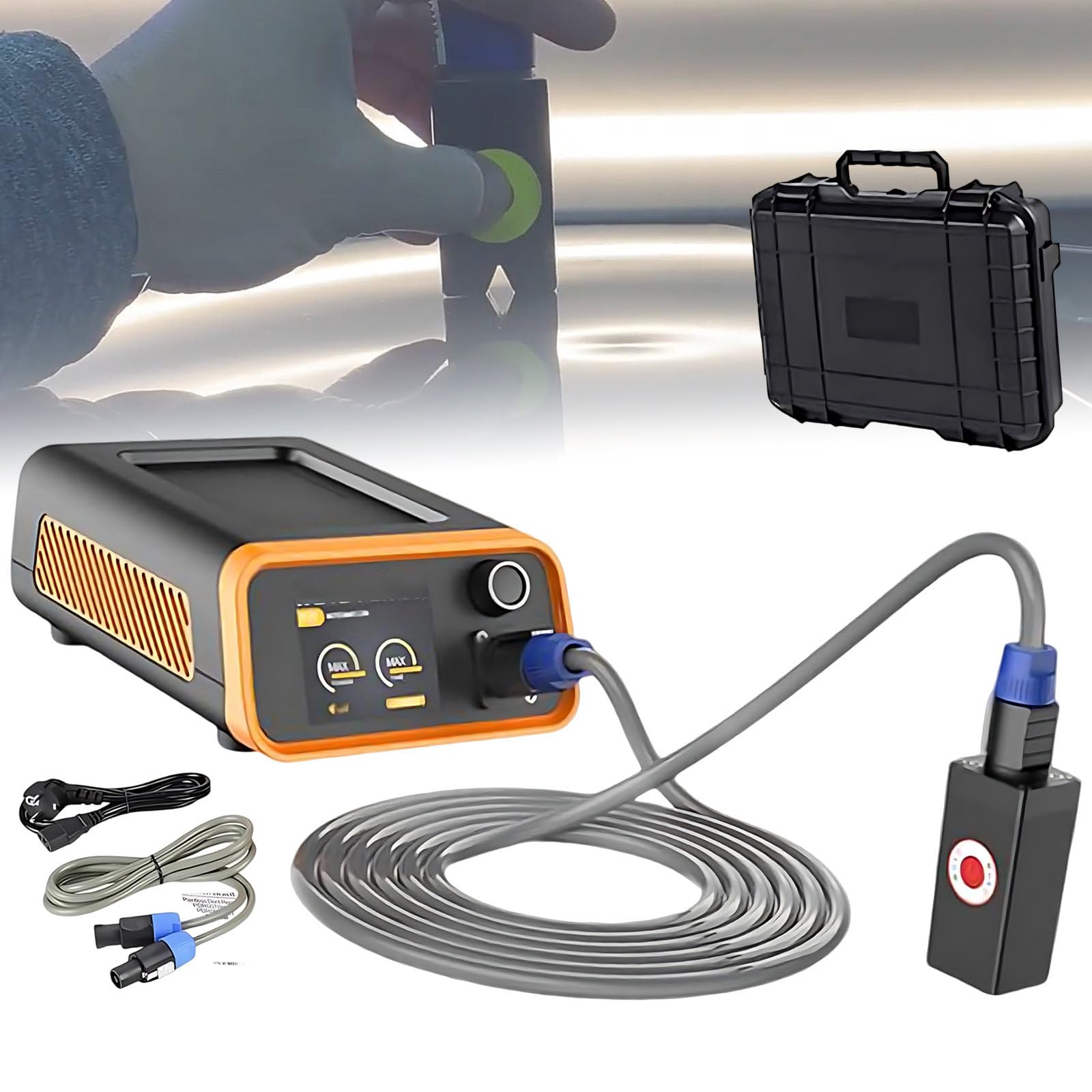 Set di Strumenti per La Rimozione Ammaccature Auto, Macchina Riscaldamento a Induzione, Paintless Dent Repair Tool per Officina E Garage