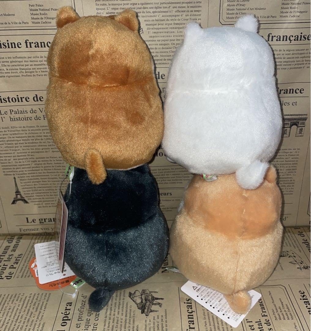 Amazon.co.jp: 柴のふとし ST ぬいぐるみ 全4種セット 柴犬