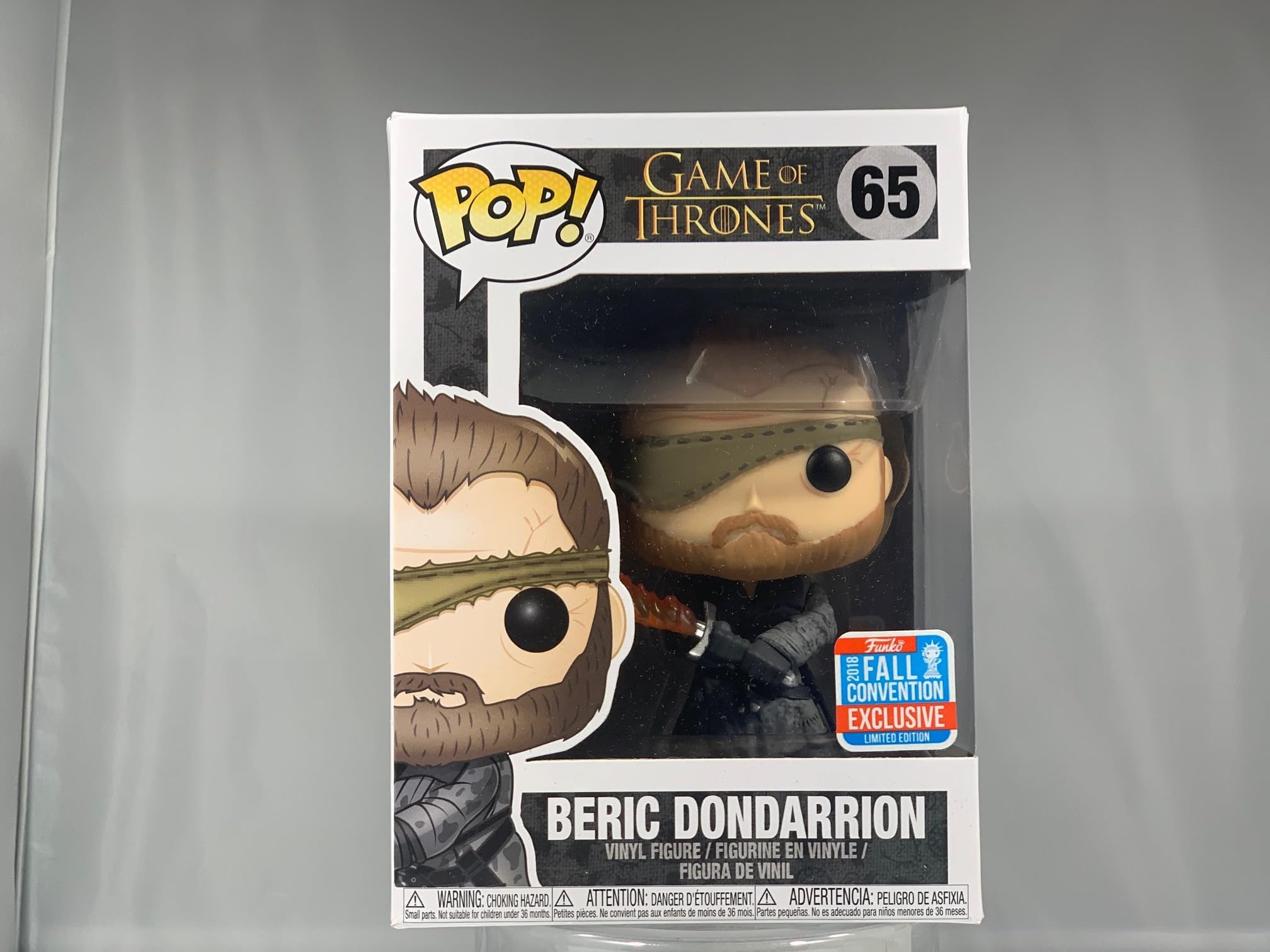 Beric Dondarrion - Game of Thrones Funko Pop #65