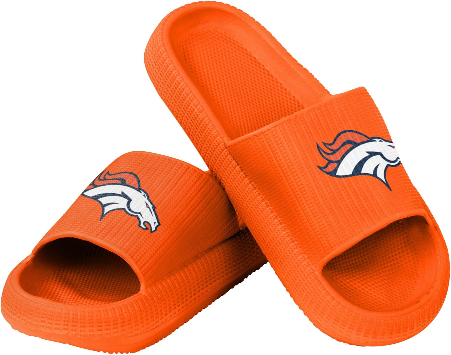 FOCO NFL Womens NFL Team Logo Ladies Pillow Slides Sandals