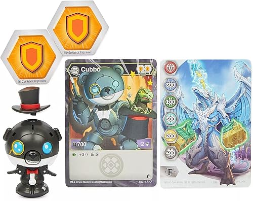 Miniatura 3 de Bakugan 2021 Darkus Cosplay Magician Cubbo - Figura coleccionable de núcleo de 2 pulgadas y tarjetas coleccionables