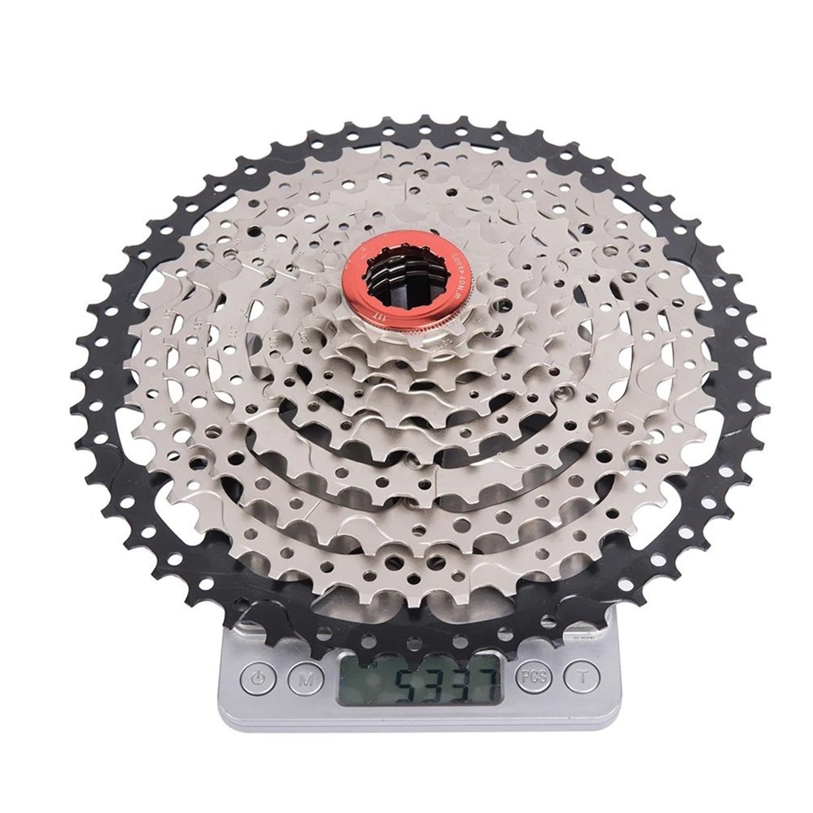 Cassettes y piñones Compatible con Cassette de Bicicleta montaña ZTTO 9 velocidades, 11-50T, relación Amplia, Rueda Libre M430, M4000 y M590 Cassette de Piñones