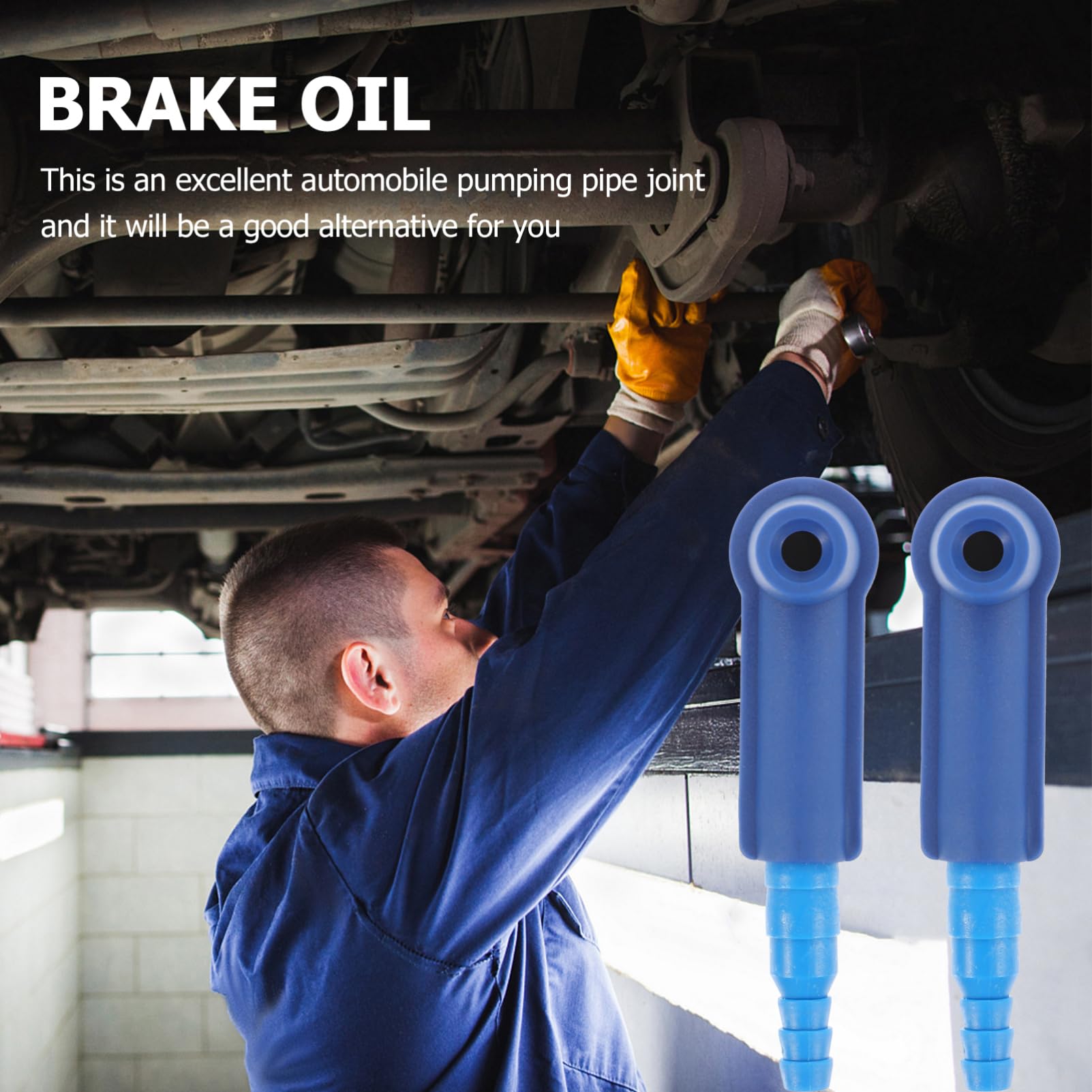 DOITOOL Exchange Tool Connector Brake Bleeder Adapter Kit, 5 Pack Universal Auto Car Oil Bleeder Pump Exchange Adapter Fluid Changer Automotive Fluid Bleeding Connector