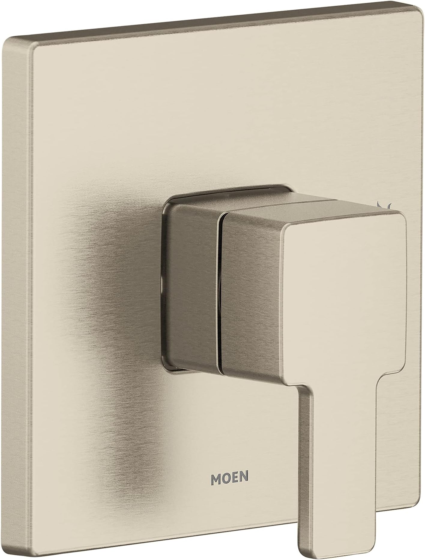 Moen UTS2711BN 90 Degree M-CORE 2-Series 1-Handle Shower Trim Kit, Valve Required, Brushed Nickel
