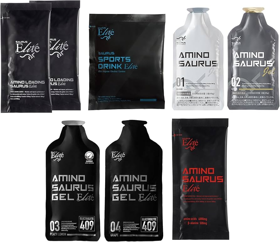 Amazon | SAURUS完走PACK【決戦用】 アミノサウルスジェル、アミノ