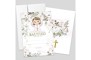 AEHIE Invitaciones Personalizadas para Primera Comunión