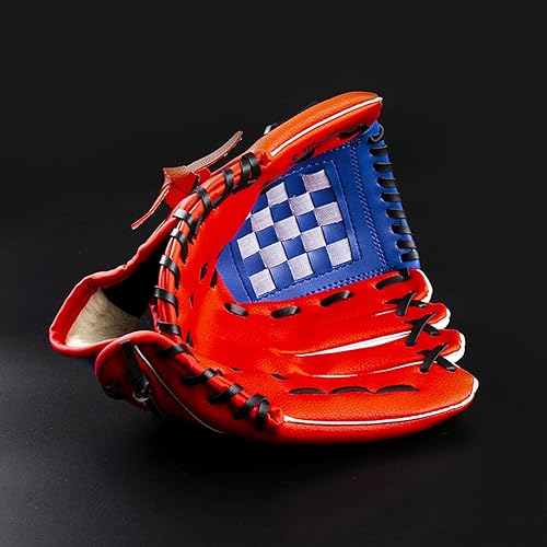 Miniatura 10 de WEIYON Guante de béisbol, guante de lanzamiento en el campo, béisbol deportivo, piel sintética, guantes de mano izquierda, varios tamaños + colores,