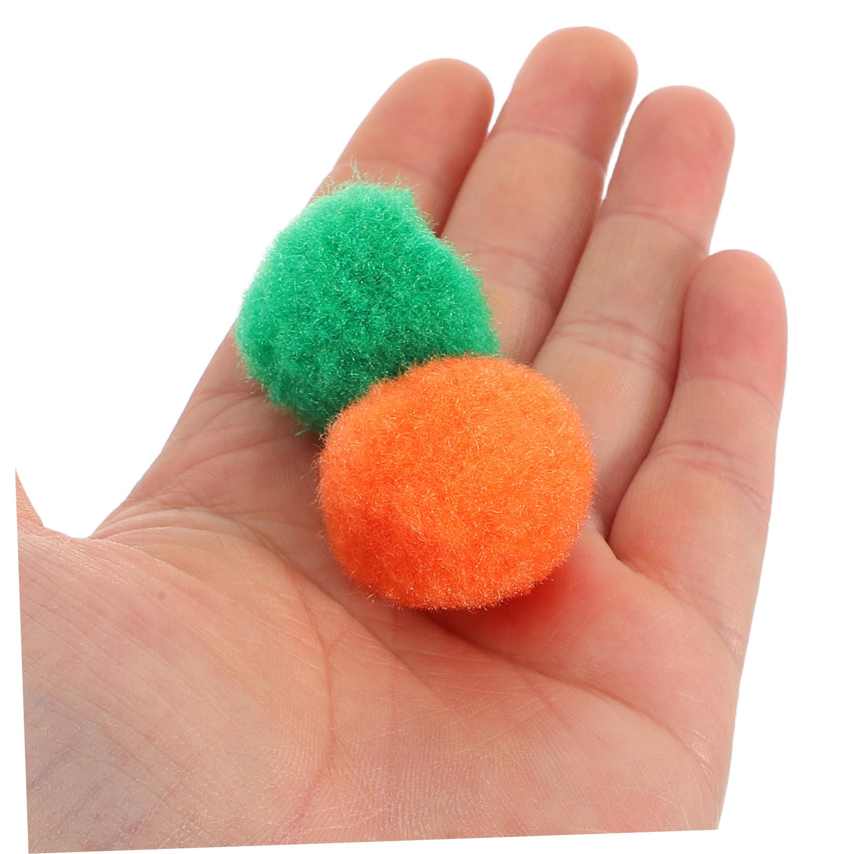 Pompon Decorativi 1000 Pezzi 3cm Soffici in Peluche