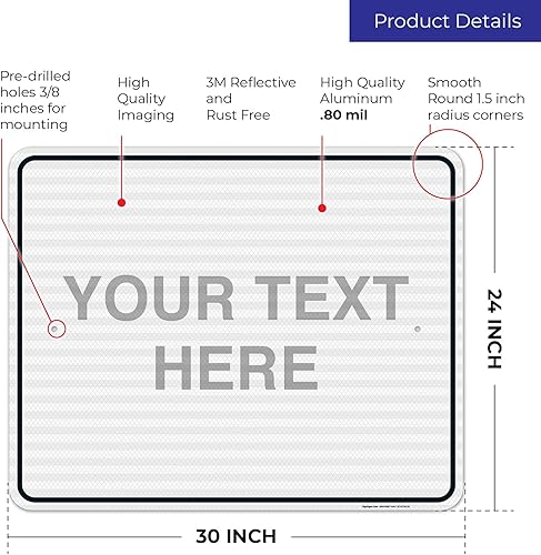 Miniatura 10 de Letrero personalizado, letreros metálicos personalizados, para oficina, negocios, lugar de trabajo, oficina, hogar, letreros de entrega de 12 x 18