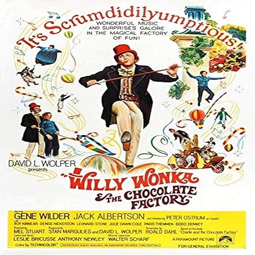 Posterazzi Willy Wonka And The Chocolate Factory - Póster impreso (24 x 36 pulgadas)