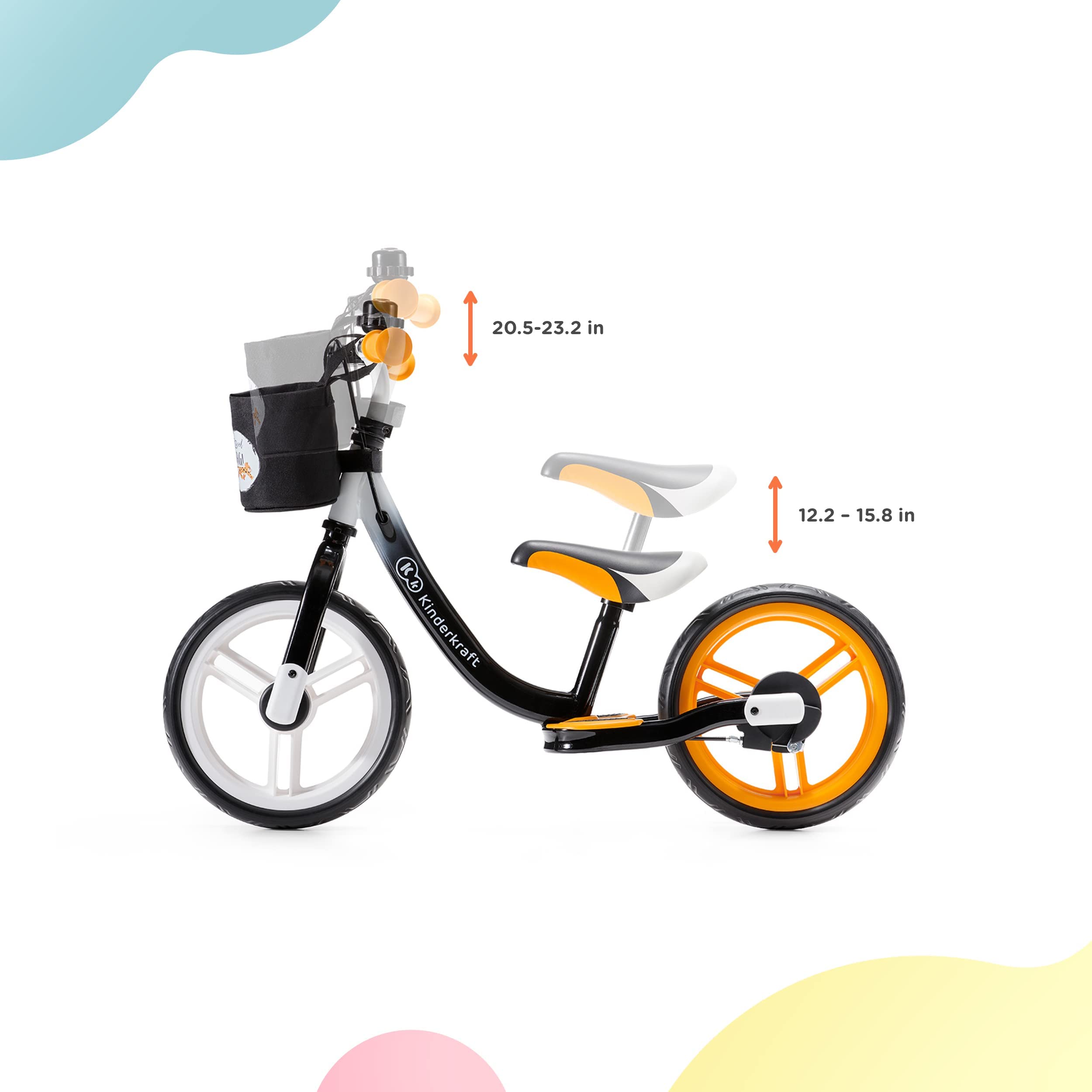 Amazon.co.jp: Kinderkraft バランスバイクスペース 子供ファースト