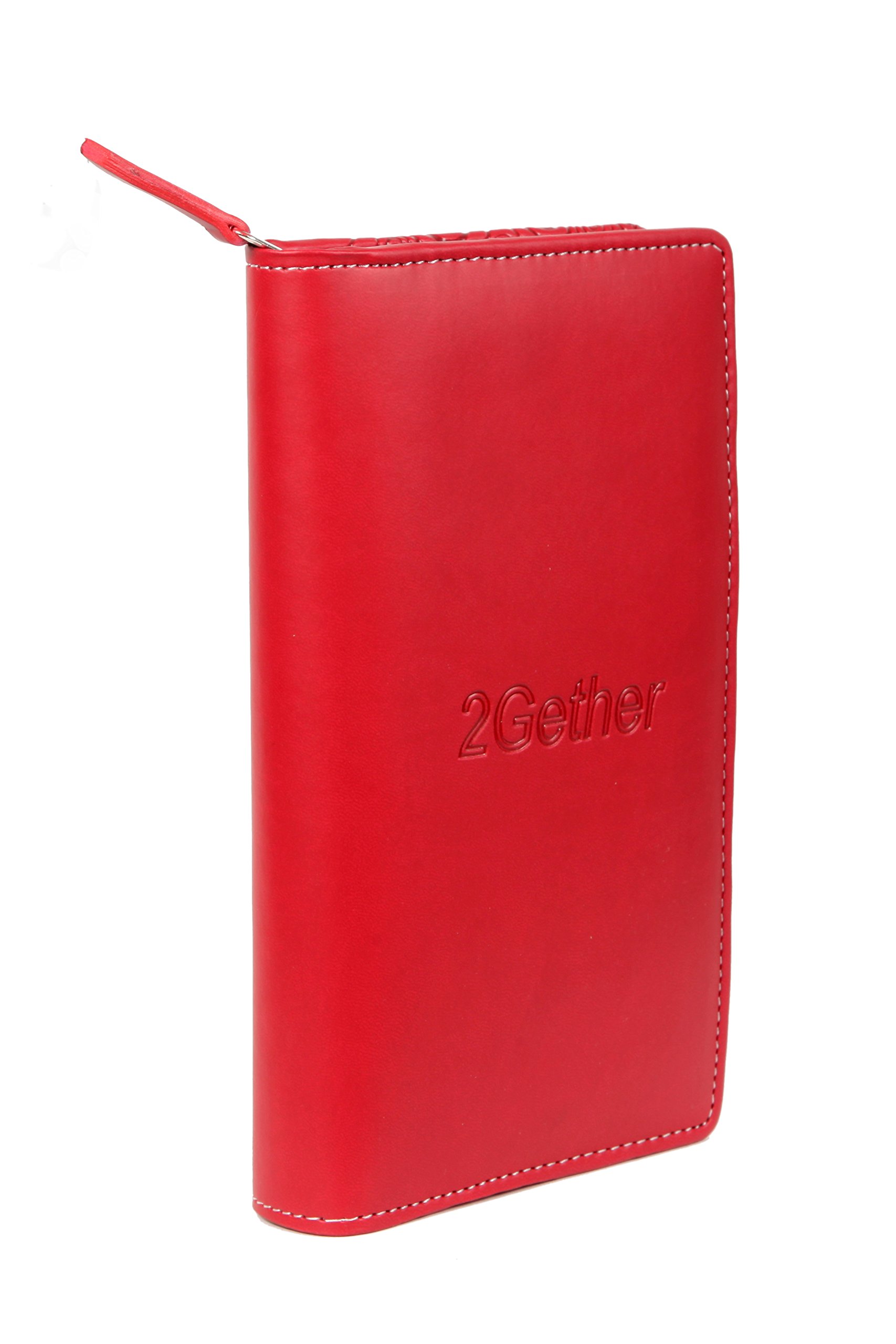 sukeshcraft 2gether Passport Holder for 4 Passport - 3 Shopping Card,3 Credit Card, 2 Currency Pocket, Mehroon-picture-2