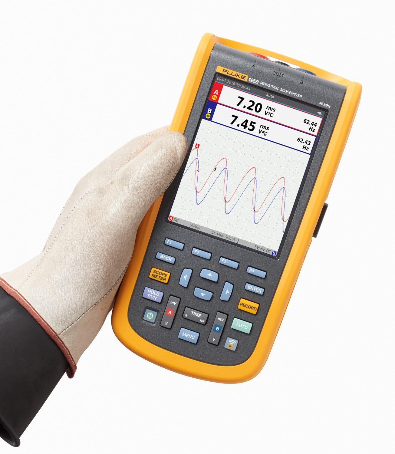 Amazon | Fluke 123B 工業用スコープメーター ハンドヘルド