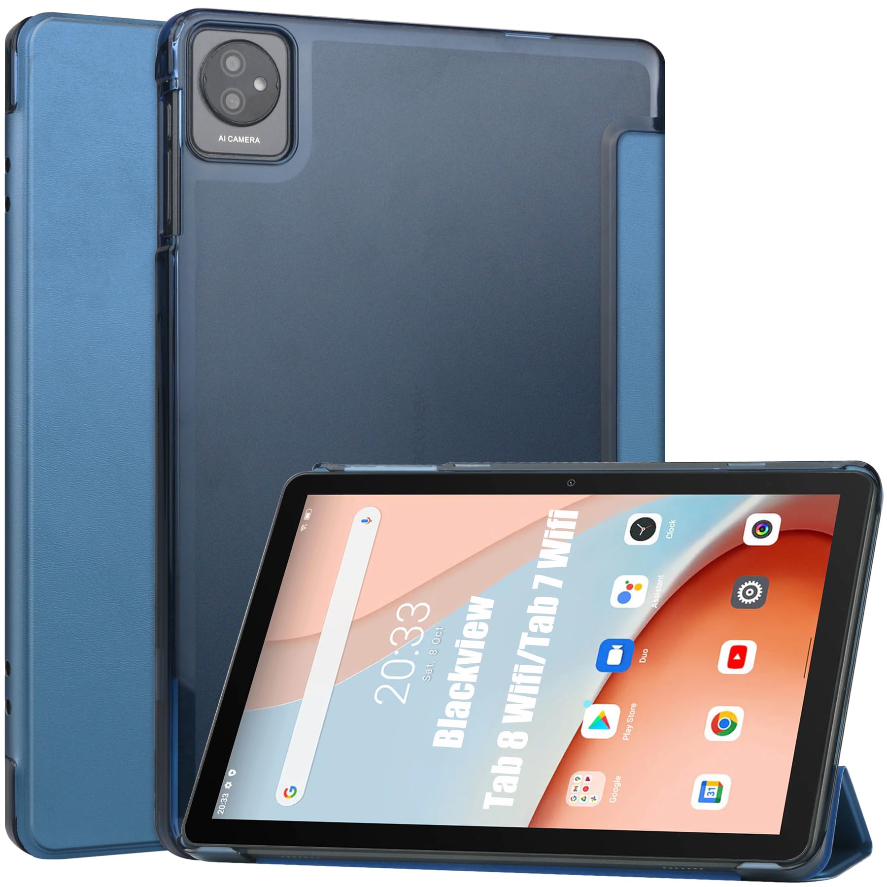 Dlahaby Case for Blackview Tab 7 WiFi/Blackview Tab 8 WiFi,PU