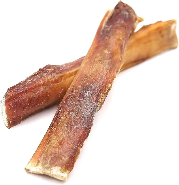BREERs piel de vacuno seca para perros, 25 cm, 1 kg de recompensa, sin cereales, fabricación alemana