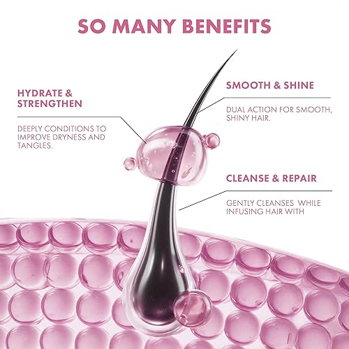 Miniatura 4 de ALFHEIM Acondicionador reparador Argan+  Hidratante y fortalecedor  Antiencrespamiento y desenredante  Para cabello seco y dañado  Con aceite de