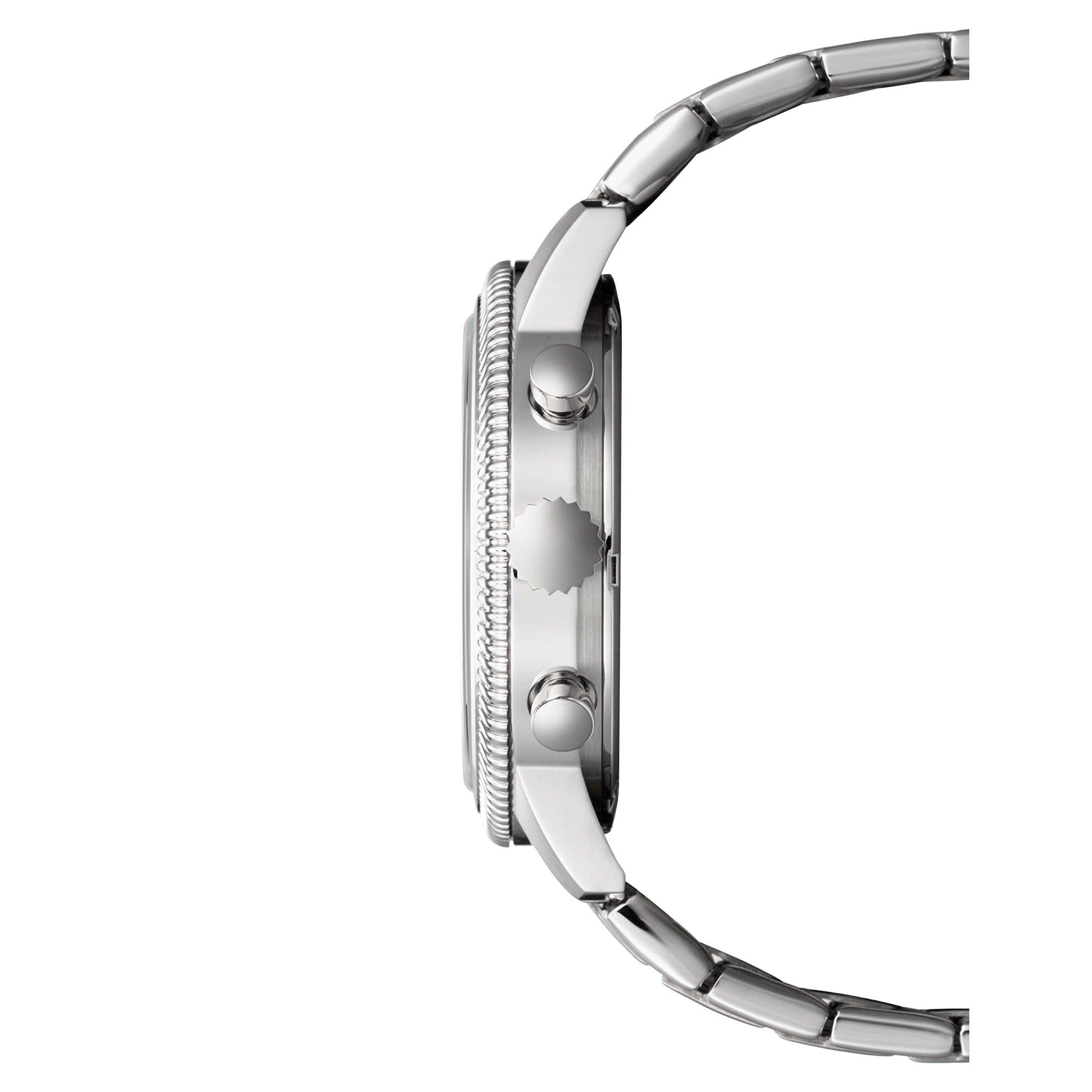 CITIZEN Orologio Uomo Eco-Drive AT2460-89X – Cronografo, Quarzo Solare, Quadrante Verde, Bracciale Acciaio - 3