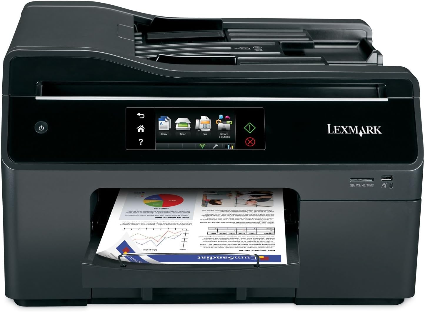 Lexmark OfficeEdge Pro5500 Wireless Color Photo Printer with Copier and Fax