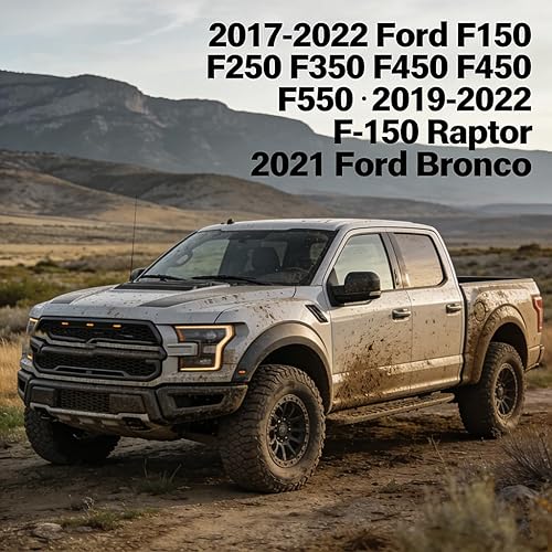 Miniatura 4 de Llavero de repuesto compatible con control remoto de proximidad para Ford F150 F250 F350 F450 2017 2018 2019 2020 2021 2022 Bronco 5 botones