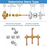Replacement for American Standard 72855-0700 Long Colony Stem image 3
