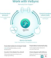 Vista 9 de Etekcity - Báscula de baño para peso corporal, máquina de pesaje digital electrónica altamente precisa para personas, pantalla LCD, tamaño grande