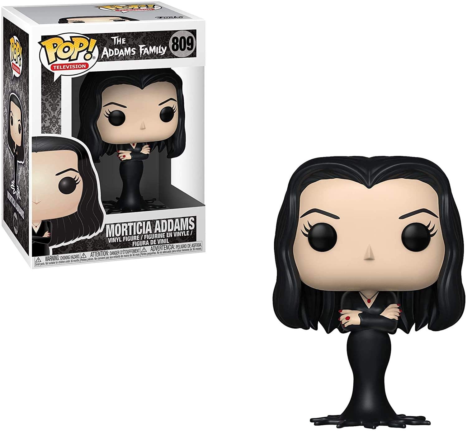 FunkoPop! TV: The Addams Family - Morticia, Multicolor