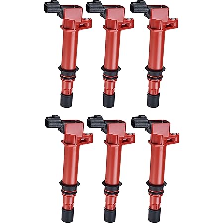 Amazon Com Ena Set Of 6 Ignition Coil Pack Compatible With Jeep Dodge Ram Mitsubishi Cherokee Liberty Commander Dakota Durango Nitro 1500 3 7l V6 Replacement For Uf270 Uf297 Uf399 Automotive