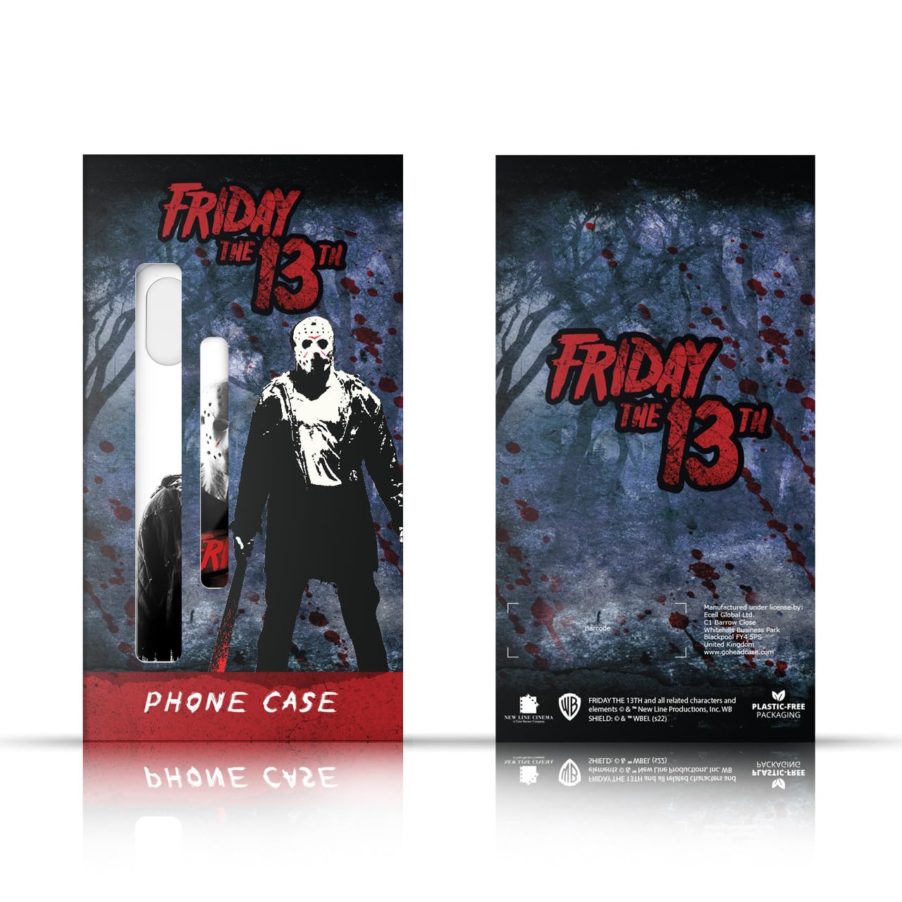 Head Case Designs Licenza Ufficiale Friday The 13th 2009 Jason Voorhees Key Art Grafica Custodia in Gel [Grado Militare] Compatibile con Apple iPhone 14 PRO Max E Compatibile con MagSafe