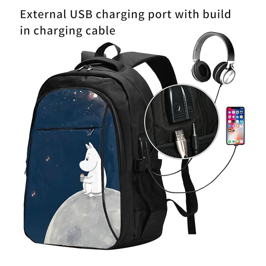 Amazon.co.jp: リュック ムーミン バックパック デイパック USB