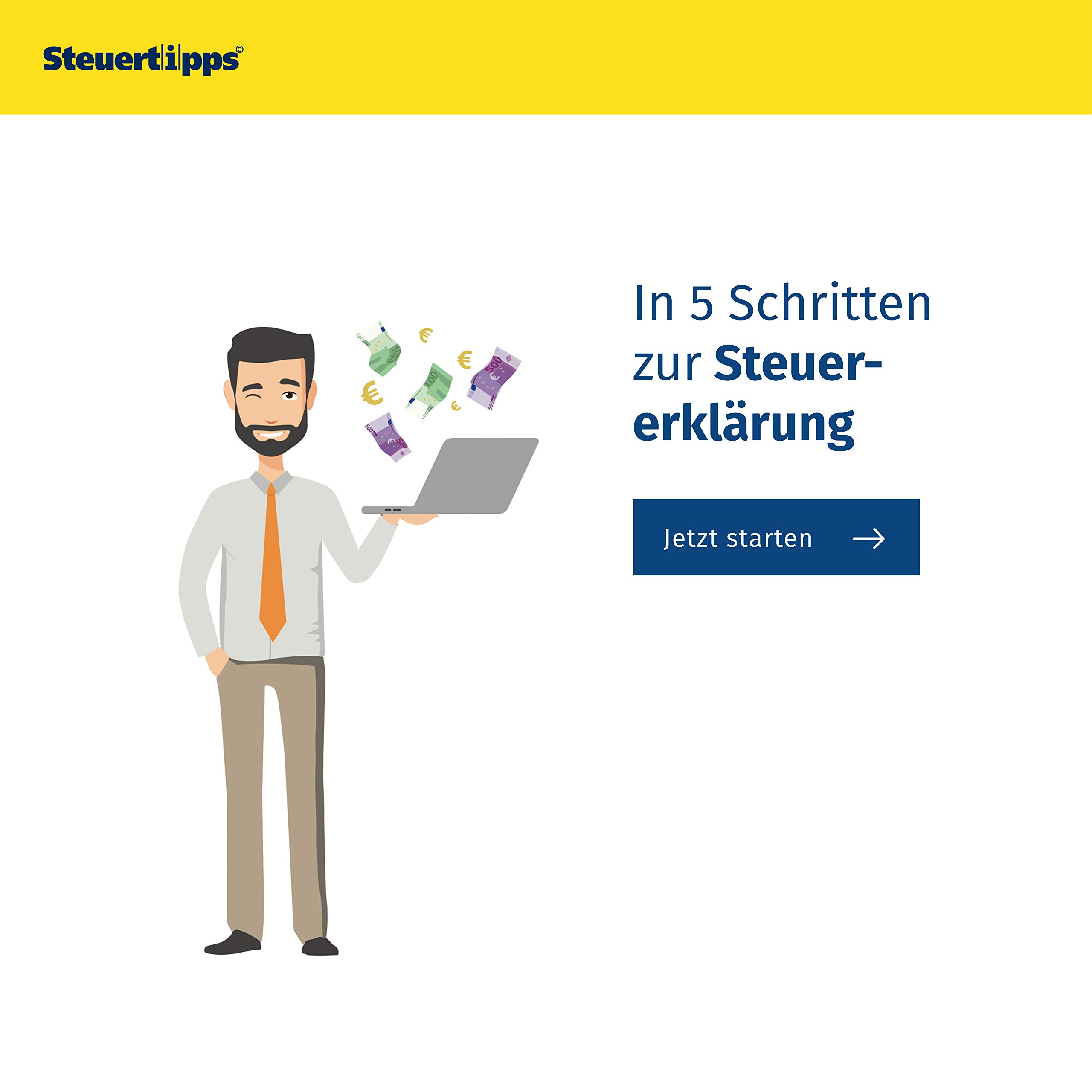 SteuerSparErklärung für Selbstständige 2020, Schritt-für-Schritt Steuersoftware für die Steuererklärung 2019, Aktivierungscode per Mail für Mac: OS X (ab 10.12 Sierra)