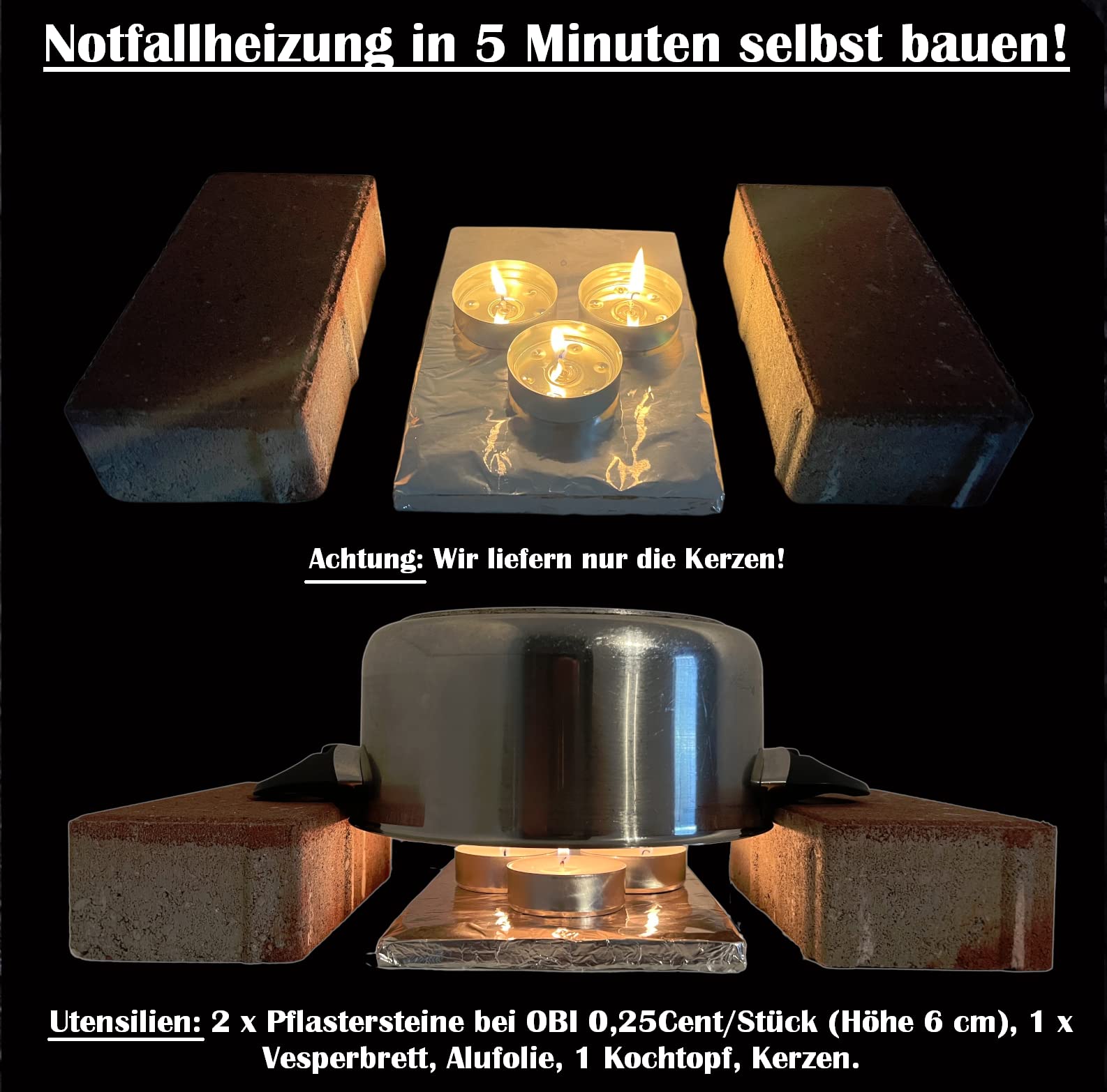 Teelichter Groß 96 Stück XXL Jumbo Maxi licht Kerzen, für Duftlampen, Stövchen, Duft frei, Brenndauer 8 Std. ca. 90 Watt Deutscher Hersteller.