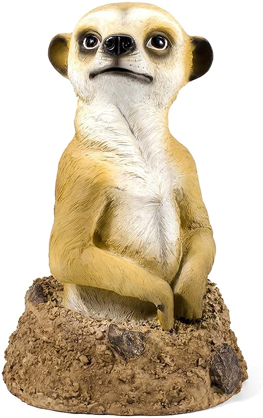 Dekoracja ogrodowa, figurka mangusty, wodoodporna żywica na zewnątrz, figurka zwierząt, dekoracje do ogrodu, na dziedziniec, podwórko
