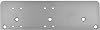 Drop Plate for LH8016 Door Closer - Push Side Top Jamb Mount by Lawrence Hardware LHDPSS38