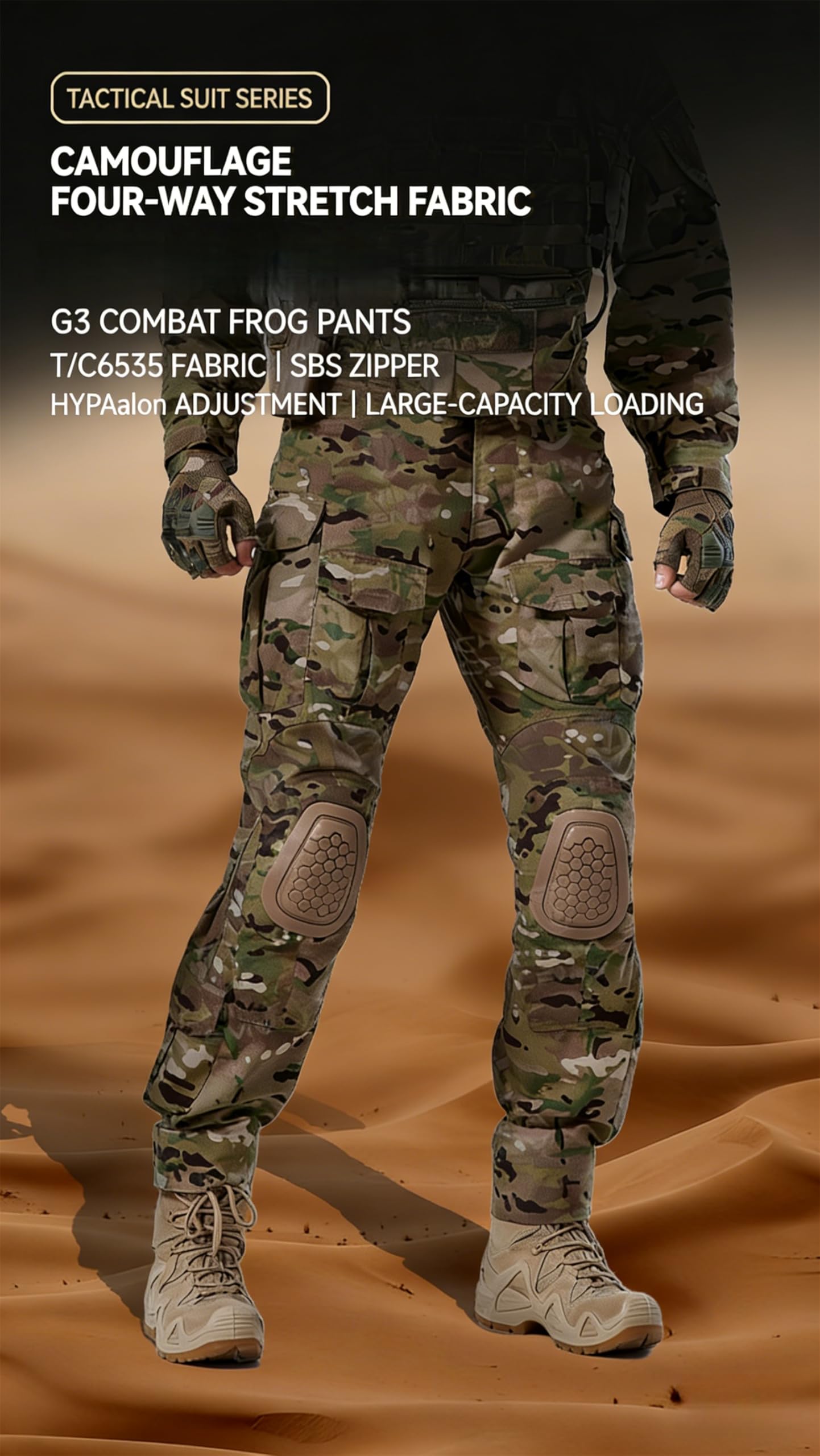 G3 wojskowe spodnie bojowe dla mężczyzn, spodnie taktyczne, ripstop, odzież myśliwska, kamuflaż, sprzęt do paintballa, wojskowe ubrania outdoorowe