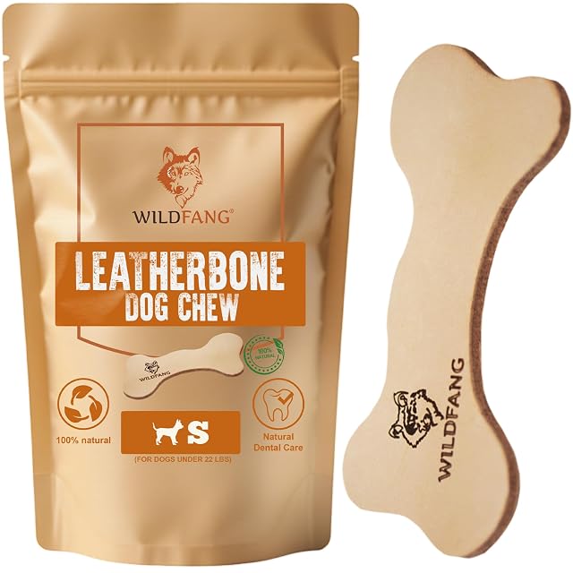 Wildfang® Juguetes para Perros de Cuero, Pequeño