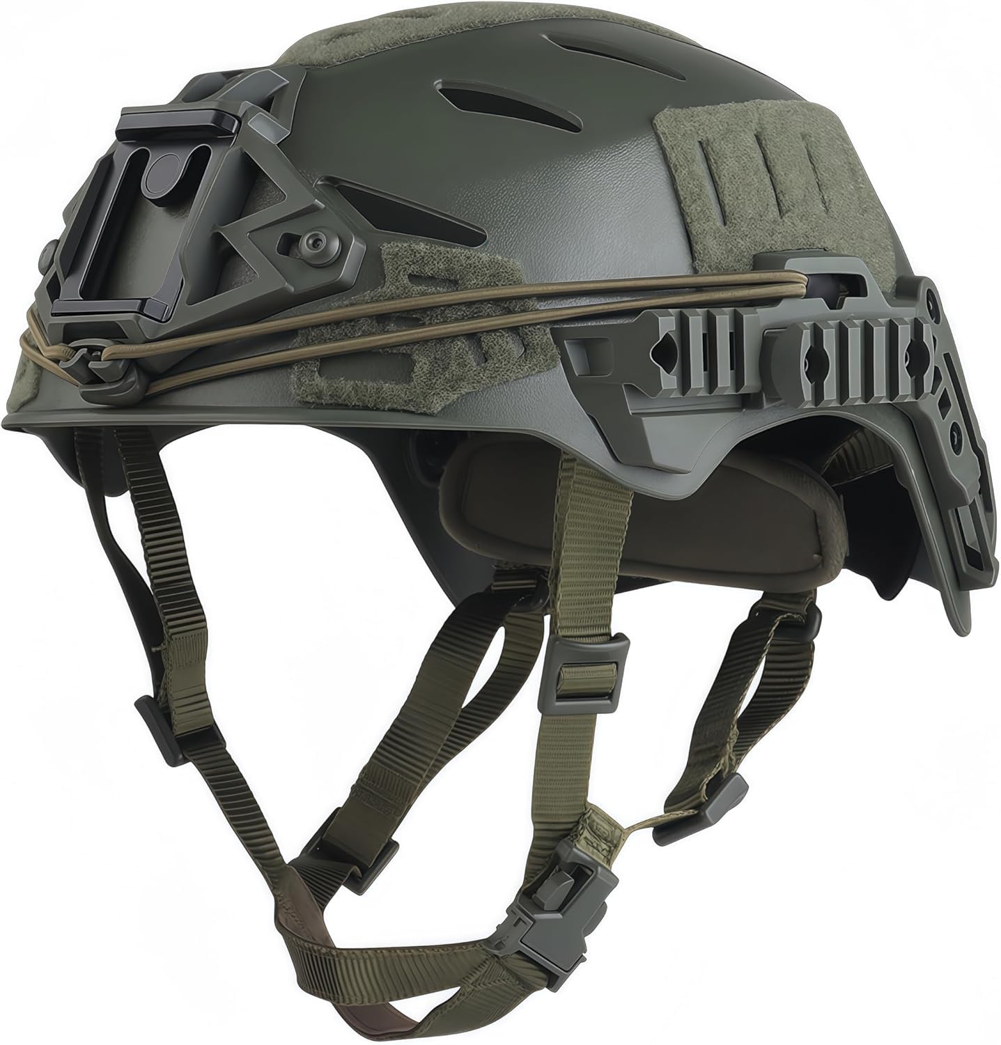Casque Tactique W.endy 3.0, Version simplifiée, pour la Chasse, Le Combat, l'entraînement, la Protection, l'airsoft, Les Sports de Plein air