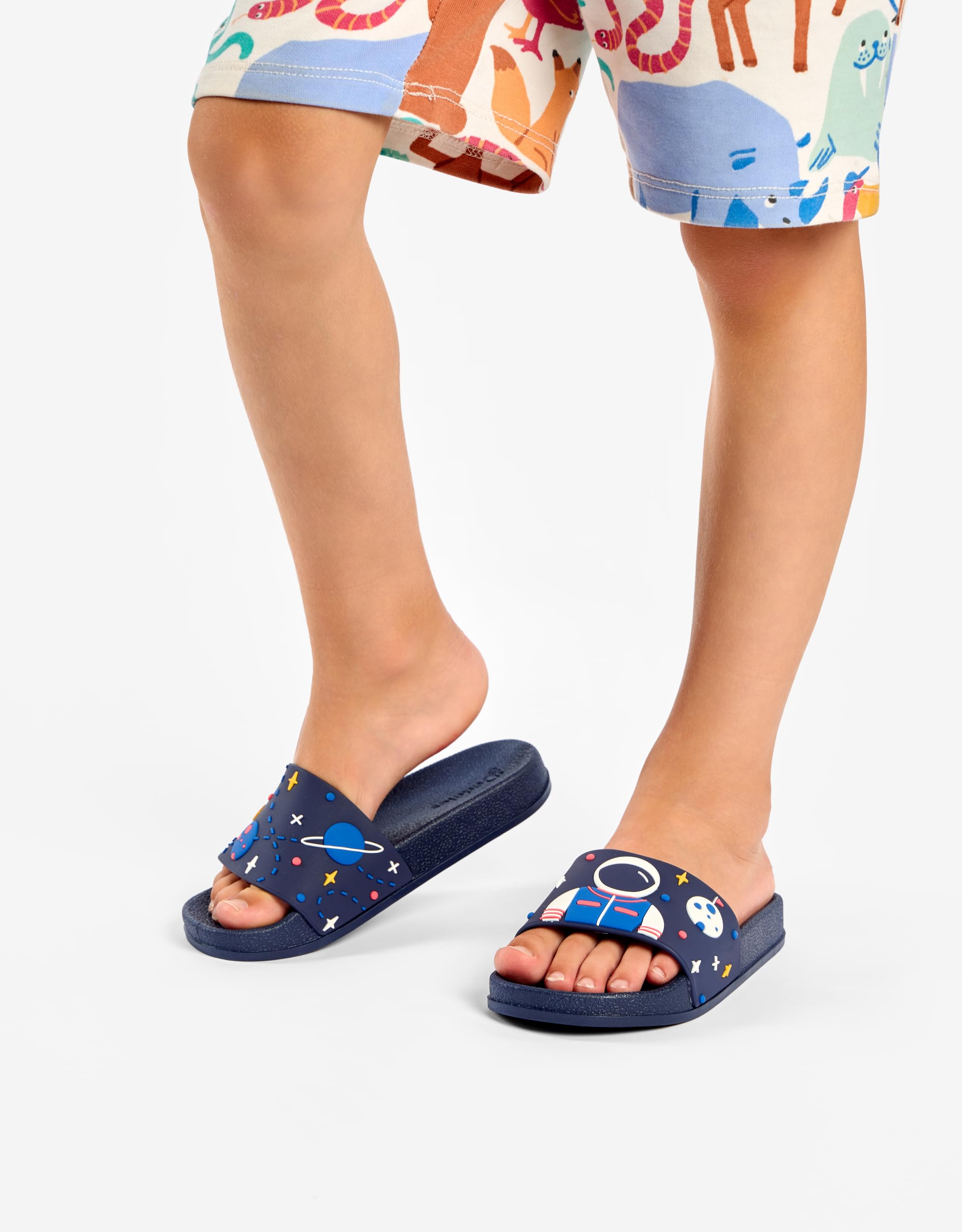 Dedoles Ciabatte & Pantofole Donna Uomo & Bambini Sandali per Spiaggia e Piscina con tanti Design Patatine Fiori Volpe Lama Nuvole Ketchup Regalo