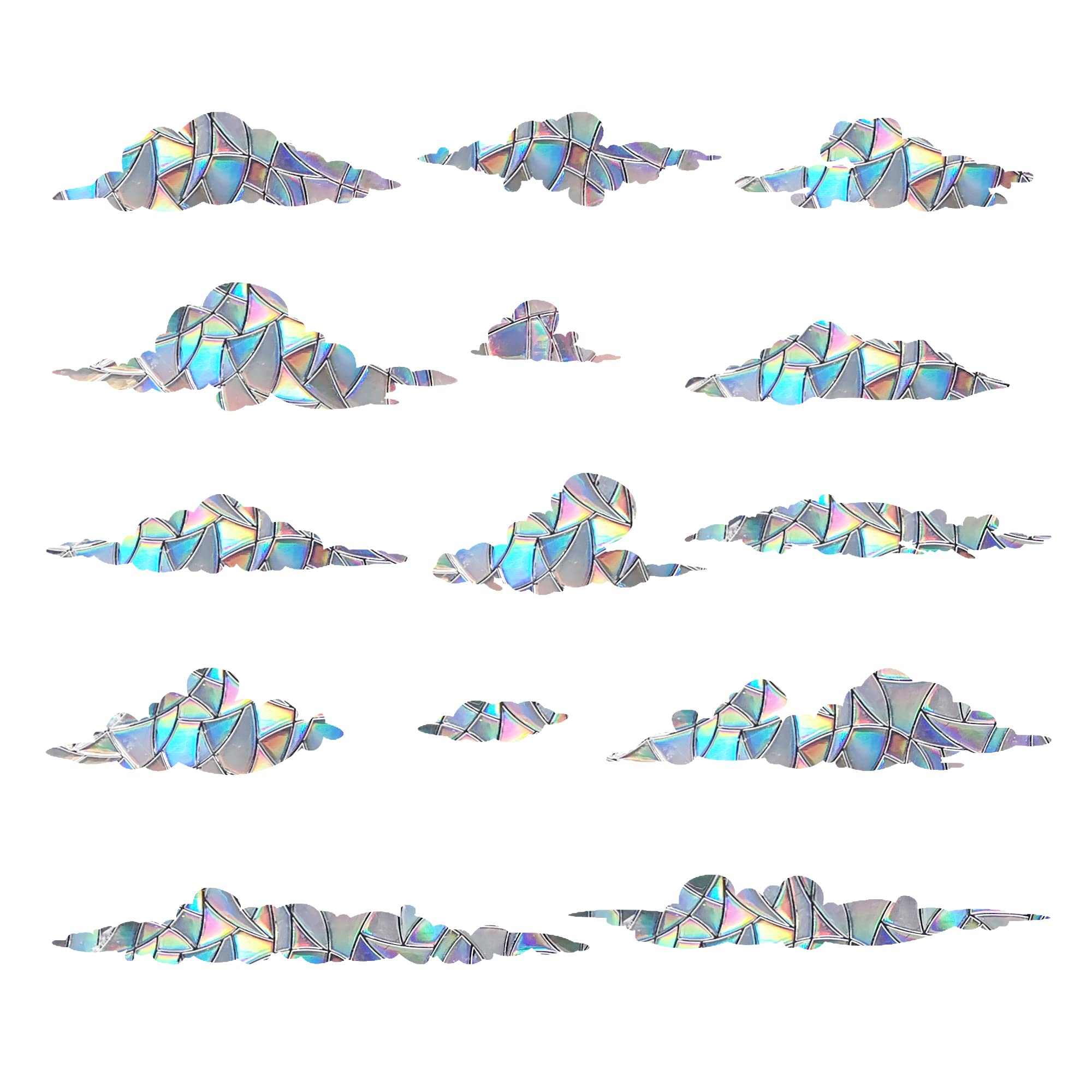 Drfeify Autocollants De Fenêtre Suncatcher Autocollants De Fenêtre Anti