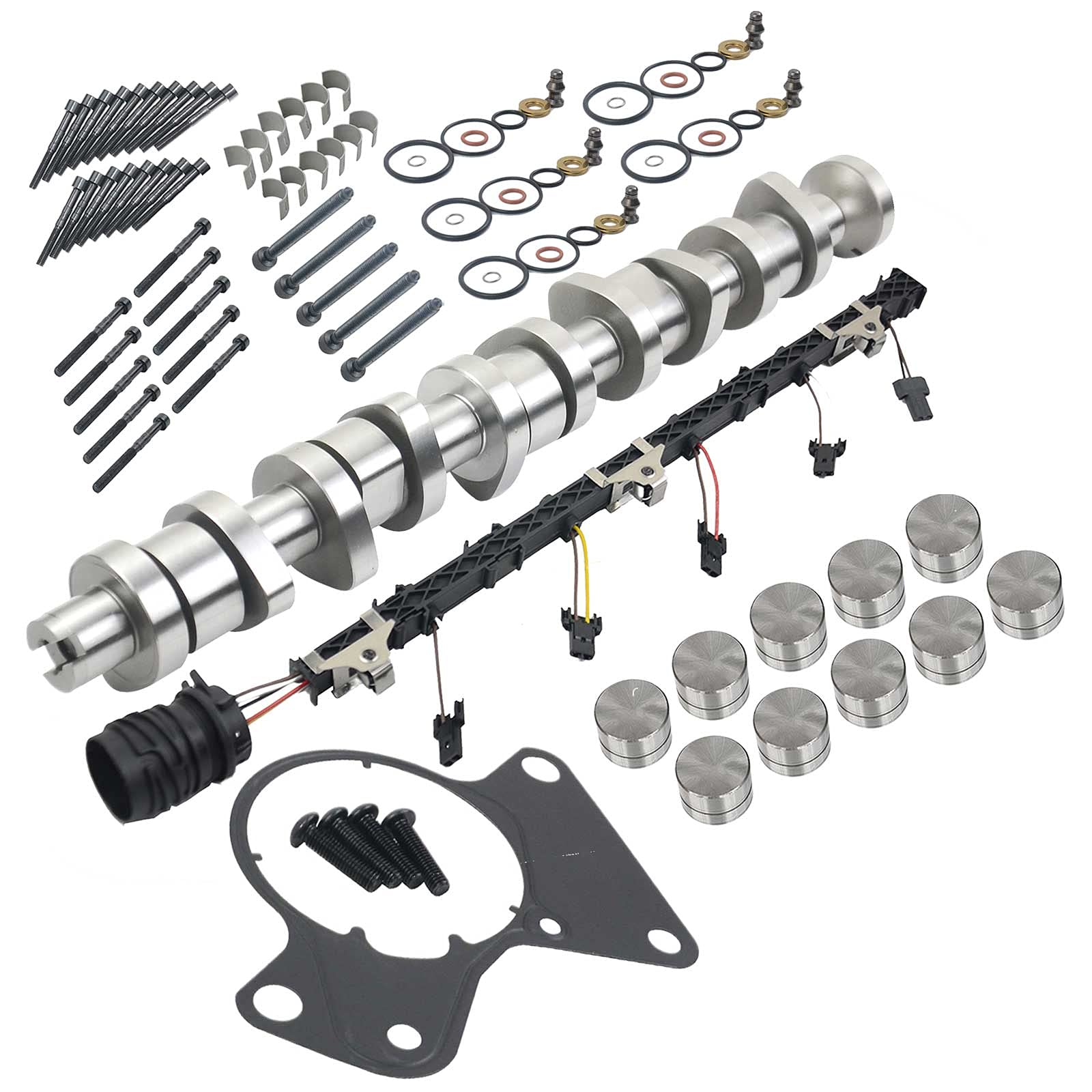 Verdrahtungssatz Nockenwelleninjektor Ersatz für Transp0rter T5 2.5 TDi AXD AXE BAC BLJ BLK 070109101P 070103673BGLB