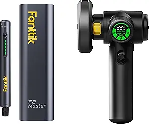 Fanttik F2 Master Mini Cordless Rotary Tool Kit 4V & Fanttik M10 ACE Cordless Angle Grinder Brushless