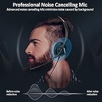 Vista 4 de AGPtEk – teléfono intercomunicador centro de llamadas con auricular., Reemplazo para audífonos