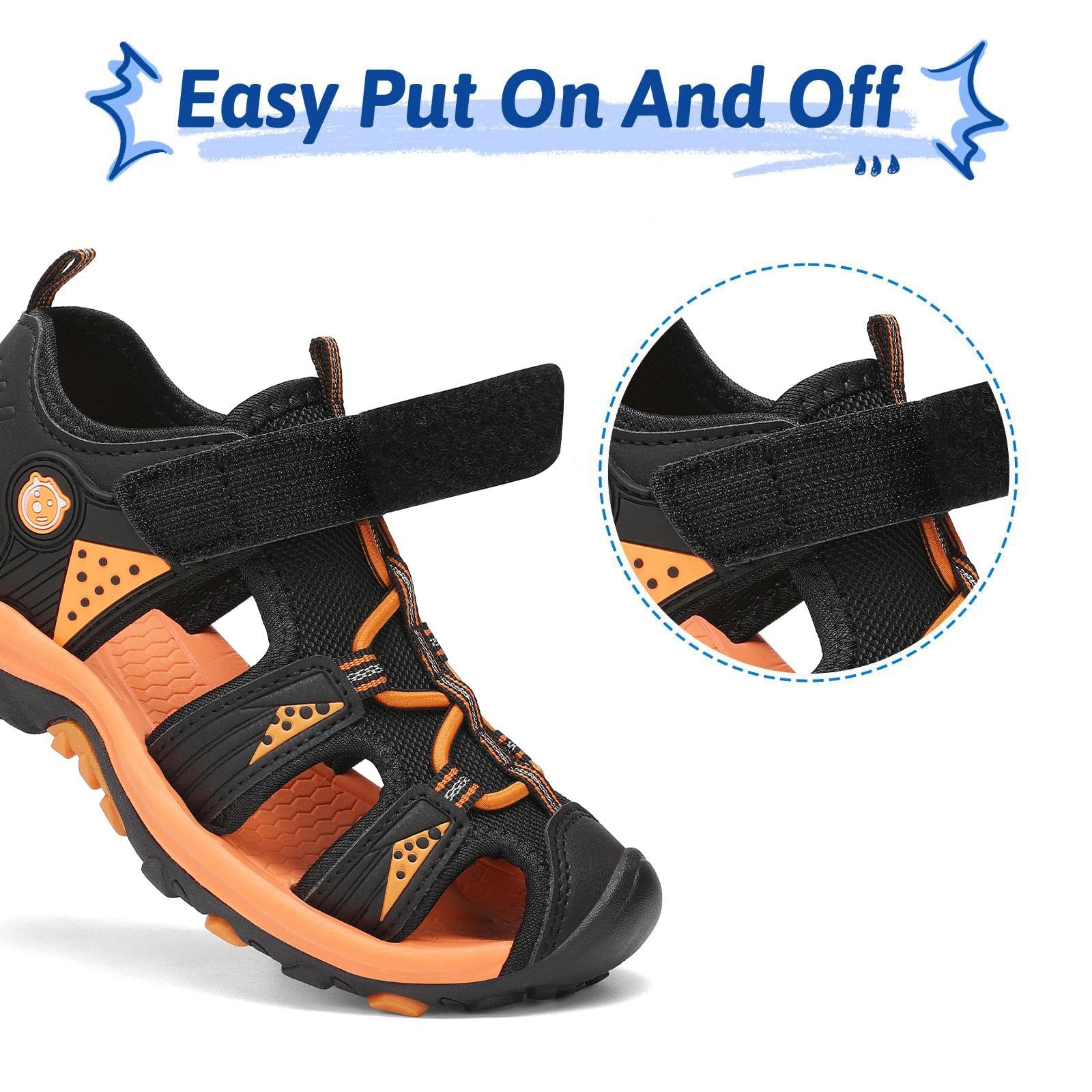 SAGUARO Sandali chiusi Bambini Trekking Estate Outdoor Scarpe Traspirante