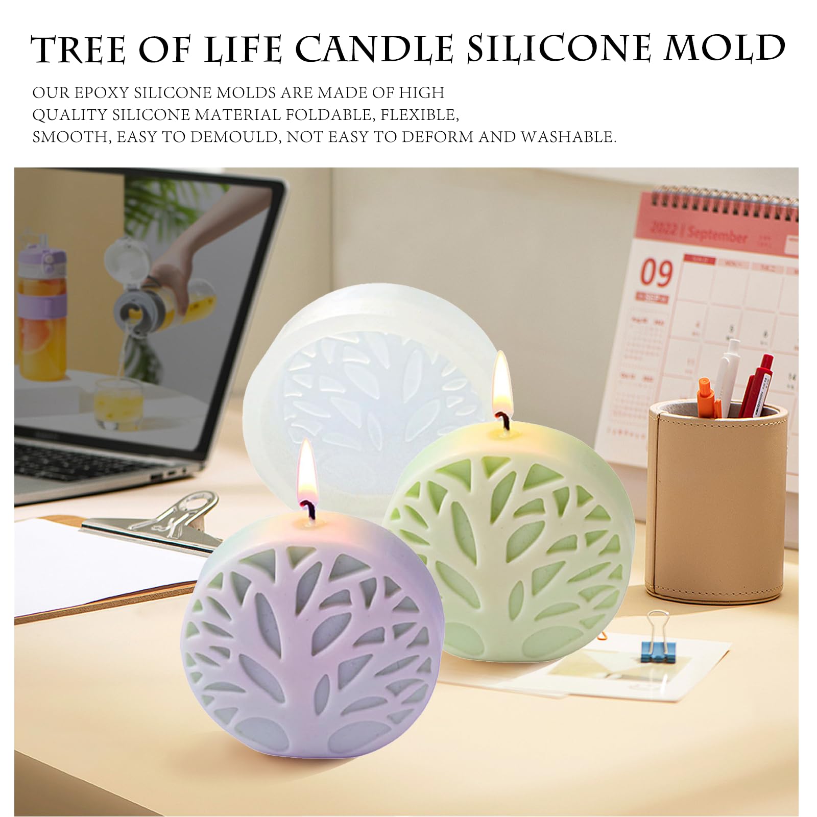 LC Deux Dauphin N340 Moule Craft Moule à Savon En Silicone Motif Craft