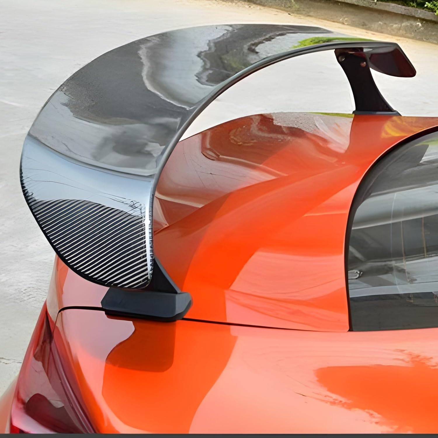 Carbon Fiber Rear Wing Spoiler Compatible with Toyota GT86 BRZ 2020-2024 Rear Trunk Lip Spoiler Wing Vehicle Body Styling Kit
