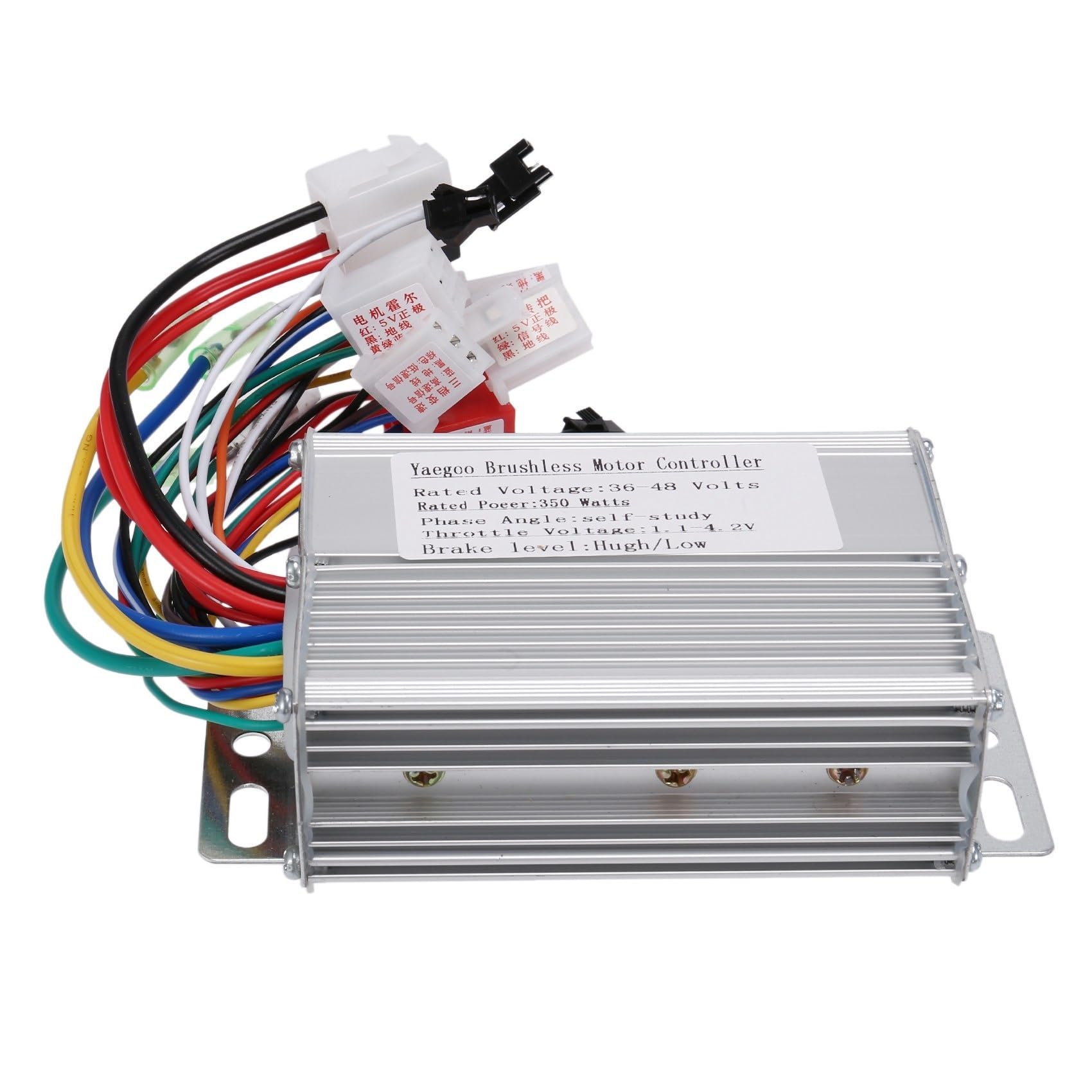 Centralina Monopattino Elettrico Controller Motore Cc Senza Spazzole for Bici Elettrica 36V/48V 350W for Accessori for Scooter E-Bike for Biciclette Elettriche