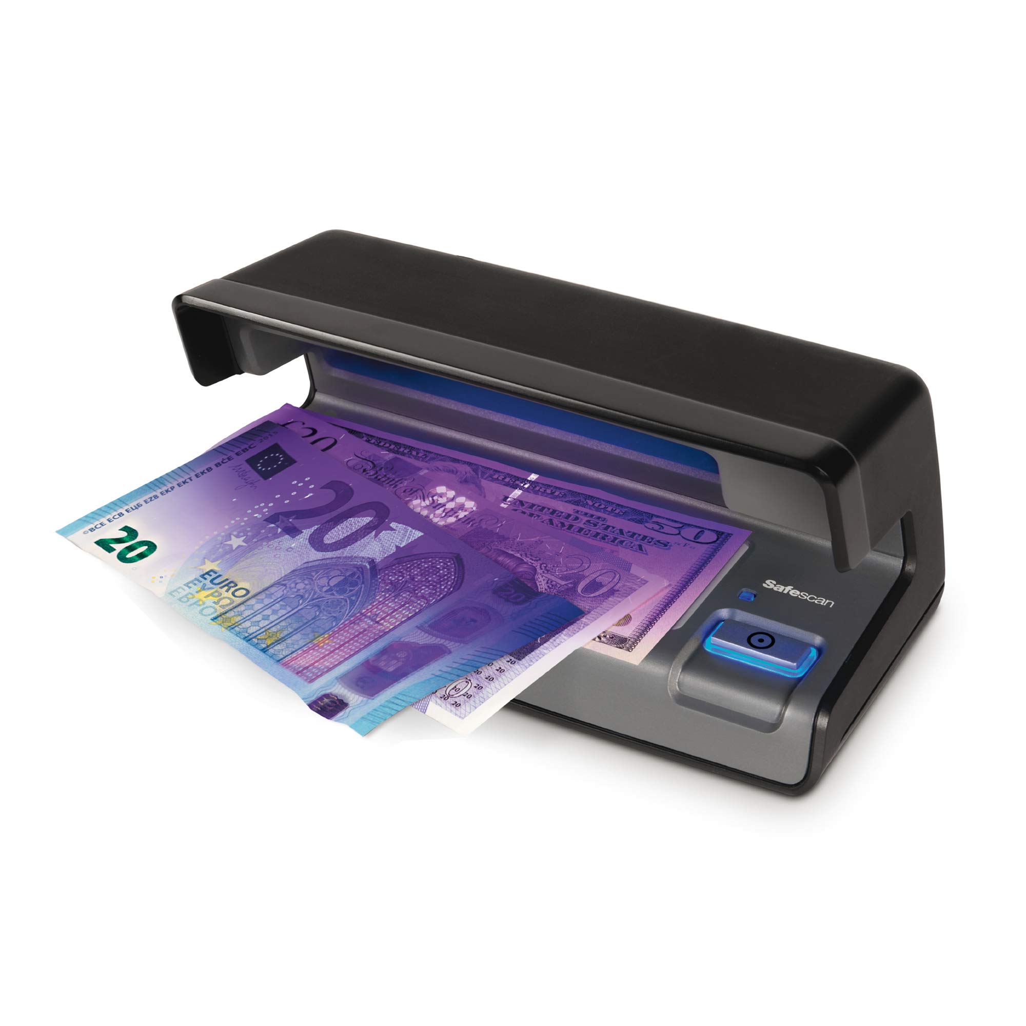 Safescan 70 Verifica banconote UV che verifica banconote, carte di credito e documenti, Verifica banconote UV per nuove banconote, Verifica banconote con UV, Verifica banconote con luce UV